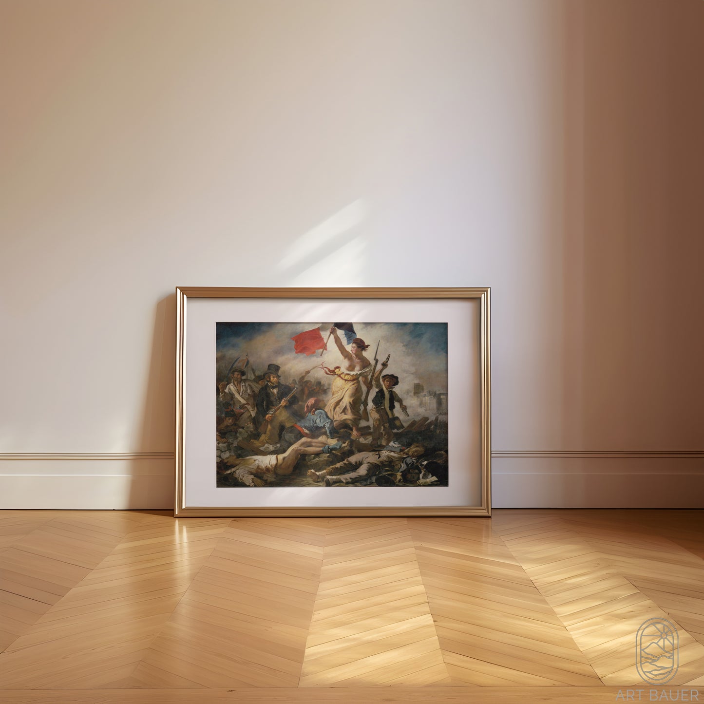 Liberty Leading the People | Framed Print | Eugene Delacroix, 1830