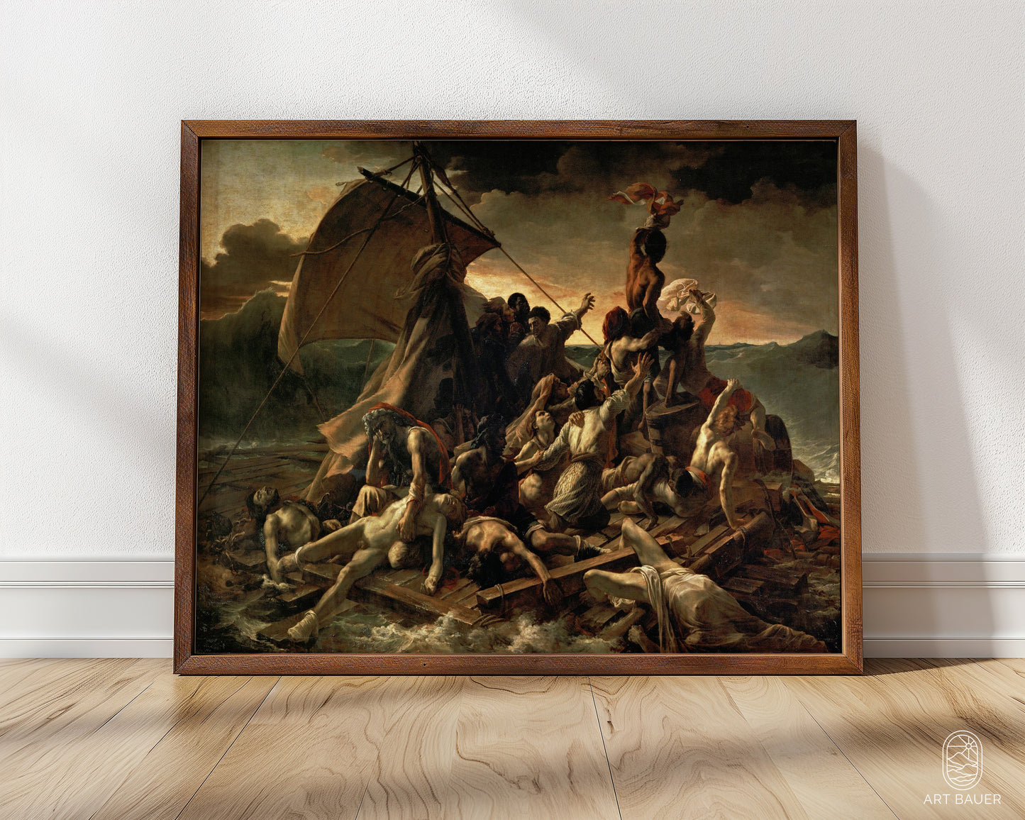 Raft of Medusa | Framed Print | Theodore Gericault, 1819