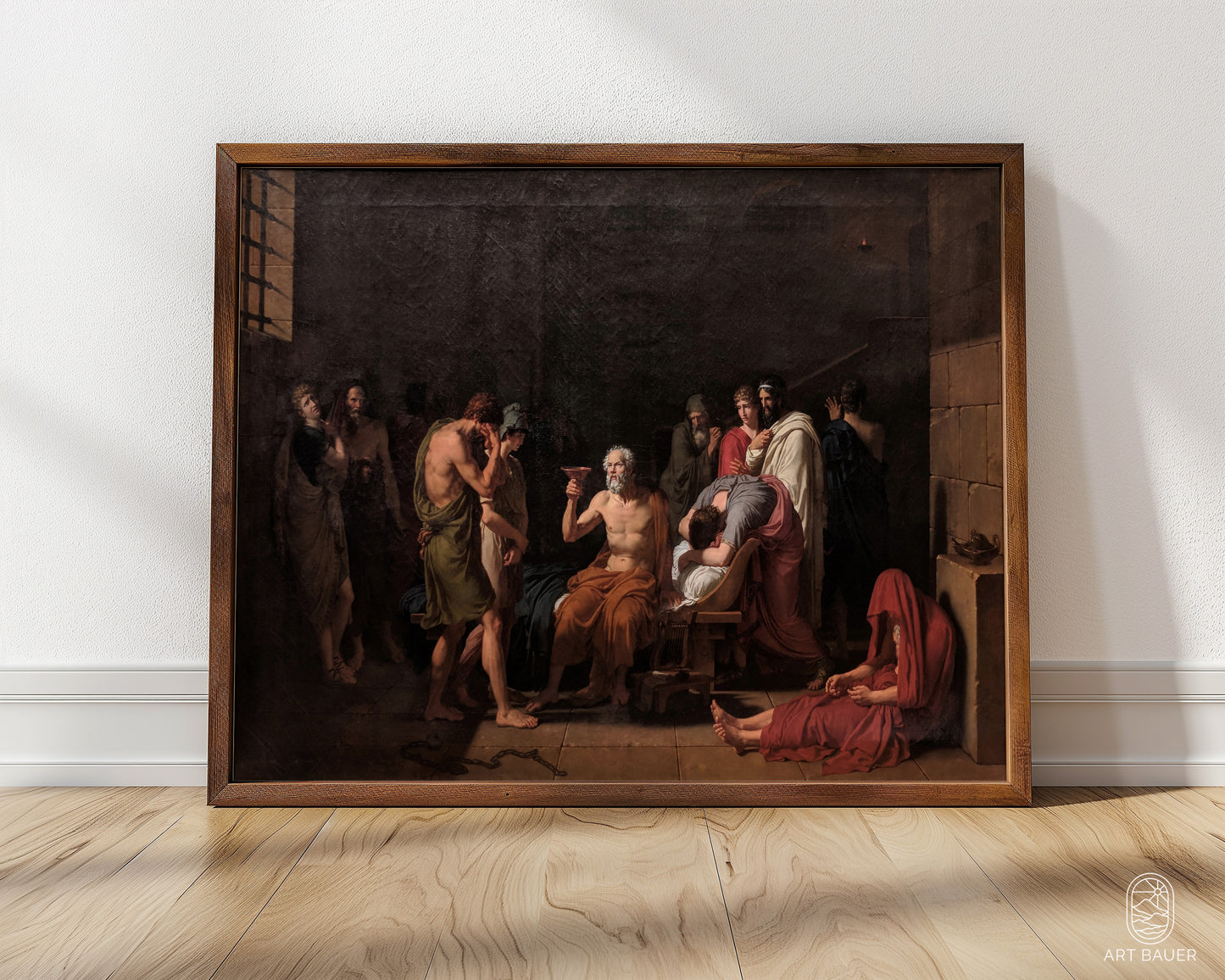 Death of Socrates | Framed Print | Francois Fabre, 1802