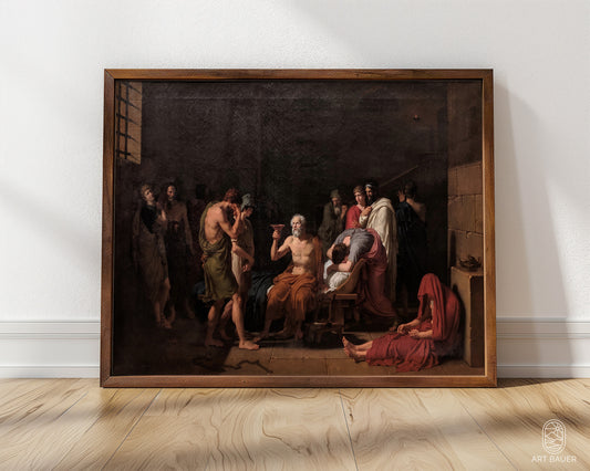 Death of Socrates | Framed Print | Francois Fabre, 1802