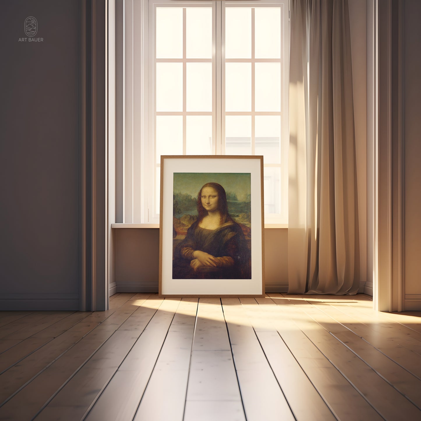 Mona Lisa | Framed Print | Leonardo da Vinci, 1517