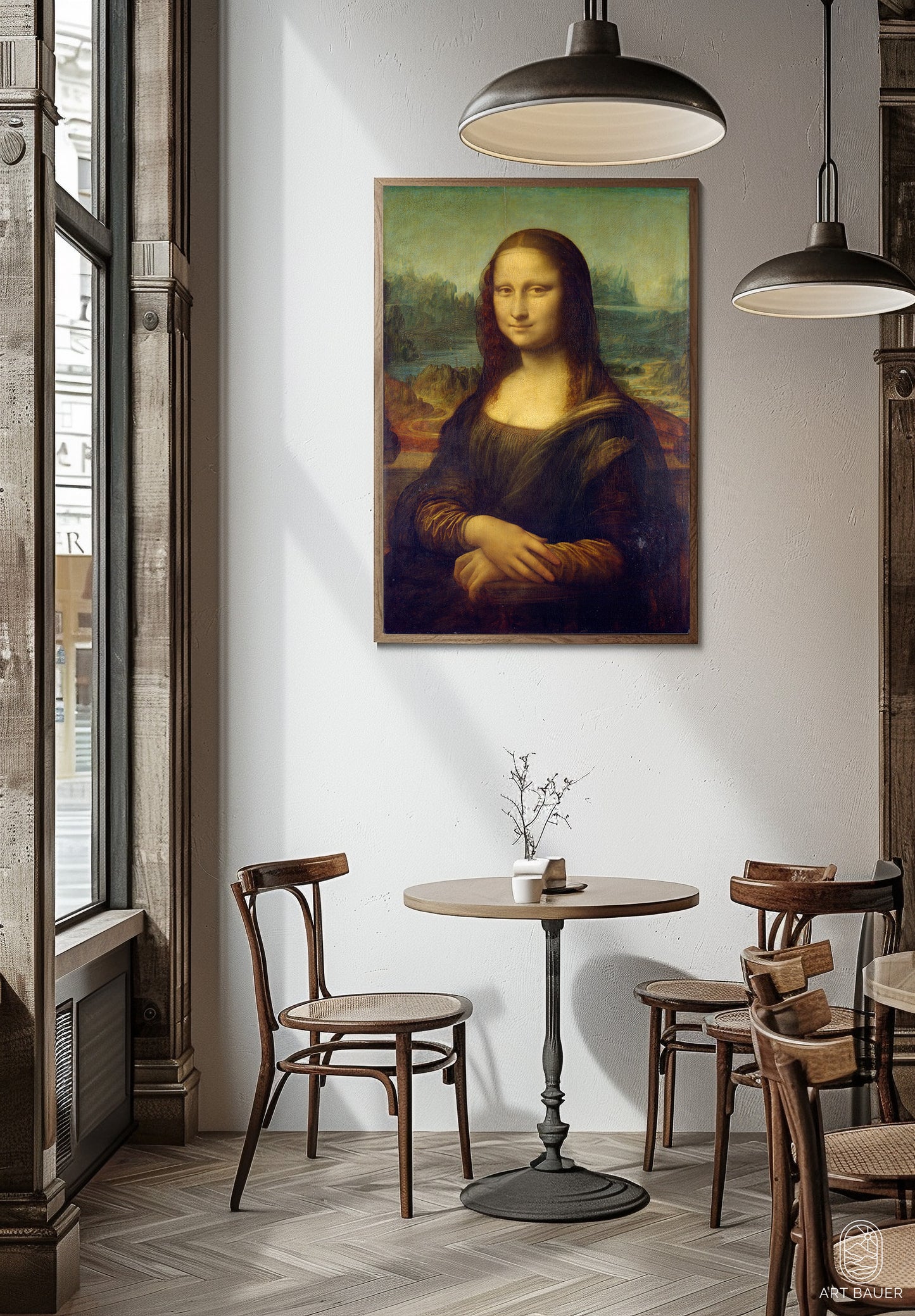 Mona Lisa | Framed Print | Leonardo da Vinci, 1517