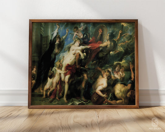 Consequences of War | Framed Print | Peter Paul Rubens, 1638