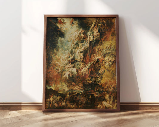 Fall of the Damned | Framed Print | Peter Paul Rubens, 1620