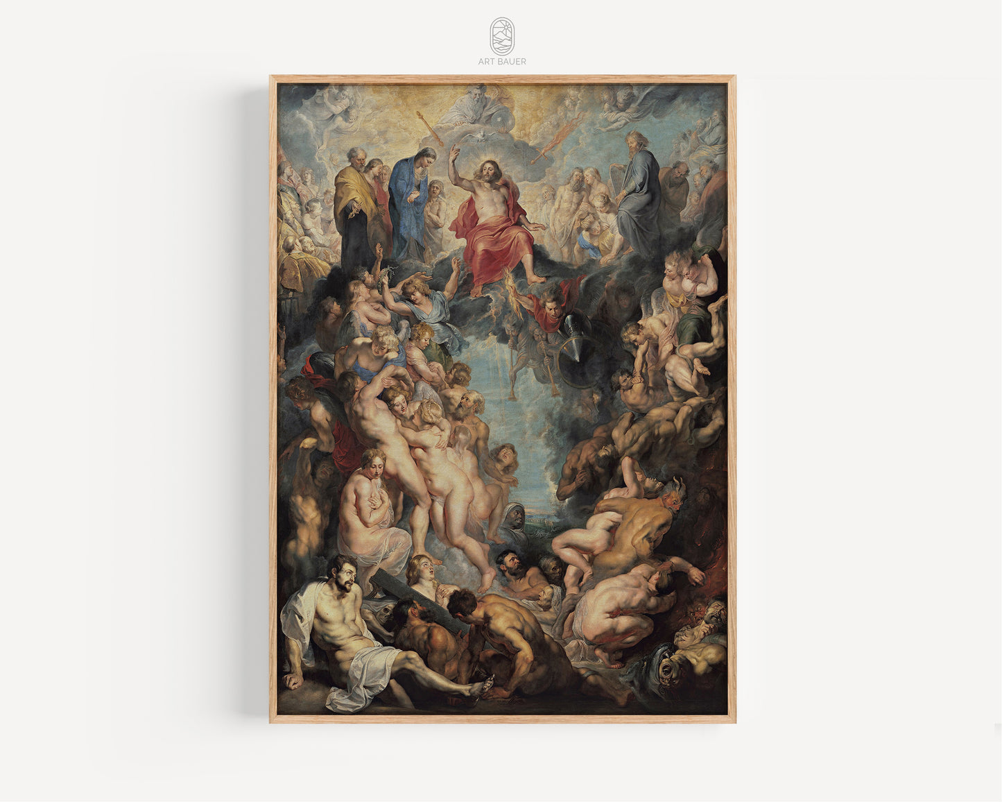 Last Great Judgement | Framed Print | Peter Paul Rubens, 1617