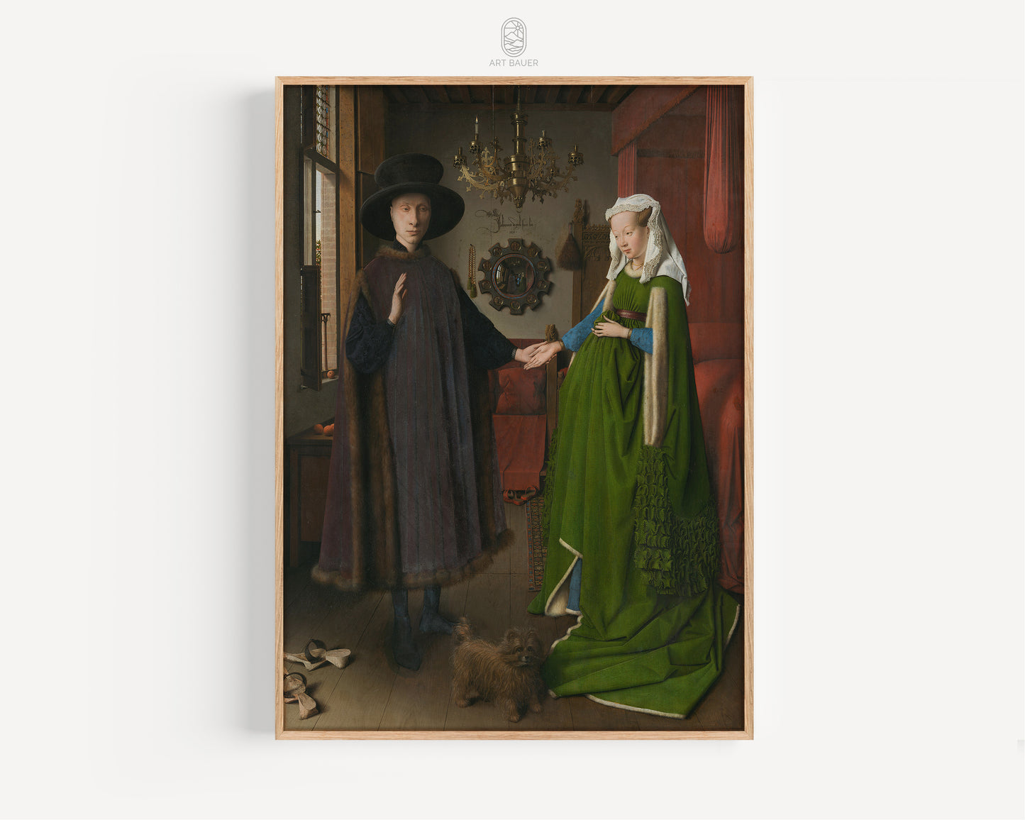 Arnolfini Portrait | Framed Print | Jan van Eyck, 1434