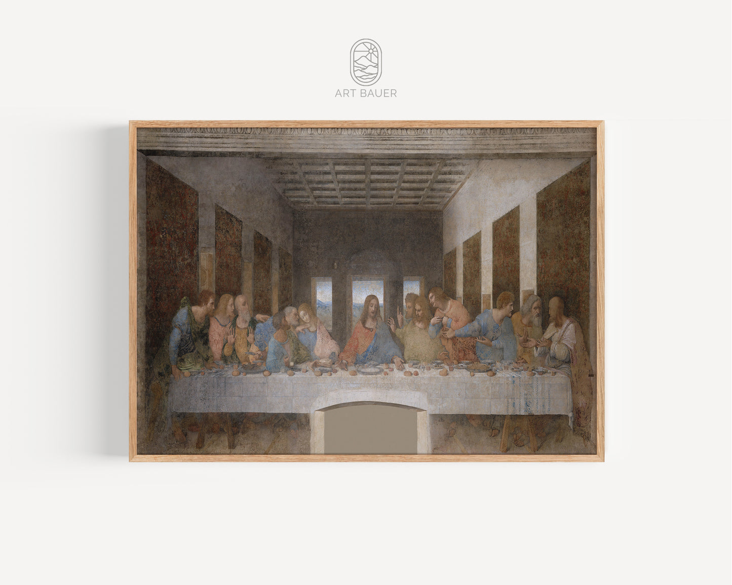 The Last Supper | Framed Print | Leonardo da Vinci, 1498