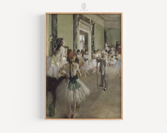 Ballet Class | Edgar Degas, 1874