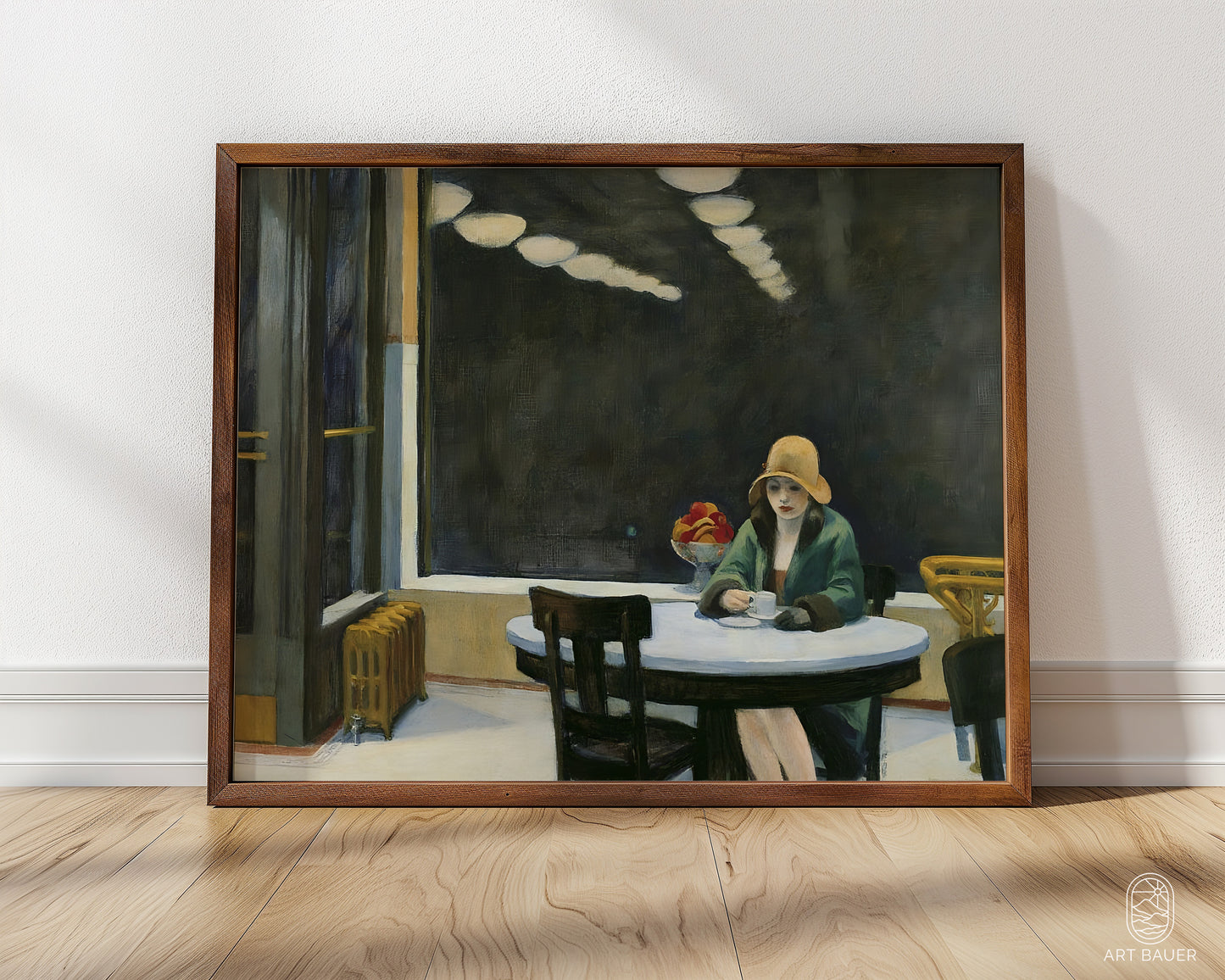 Automat | Framed Print | Edward Hopper, 1927