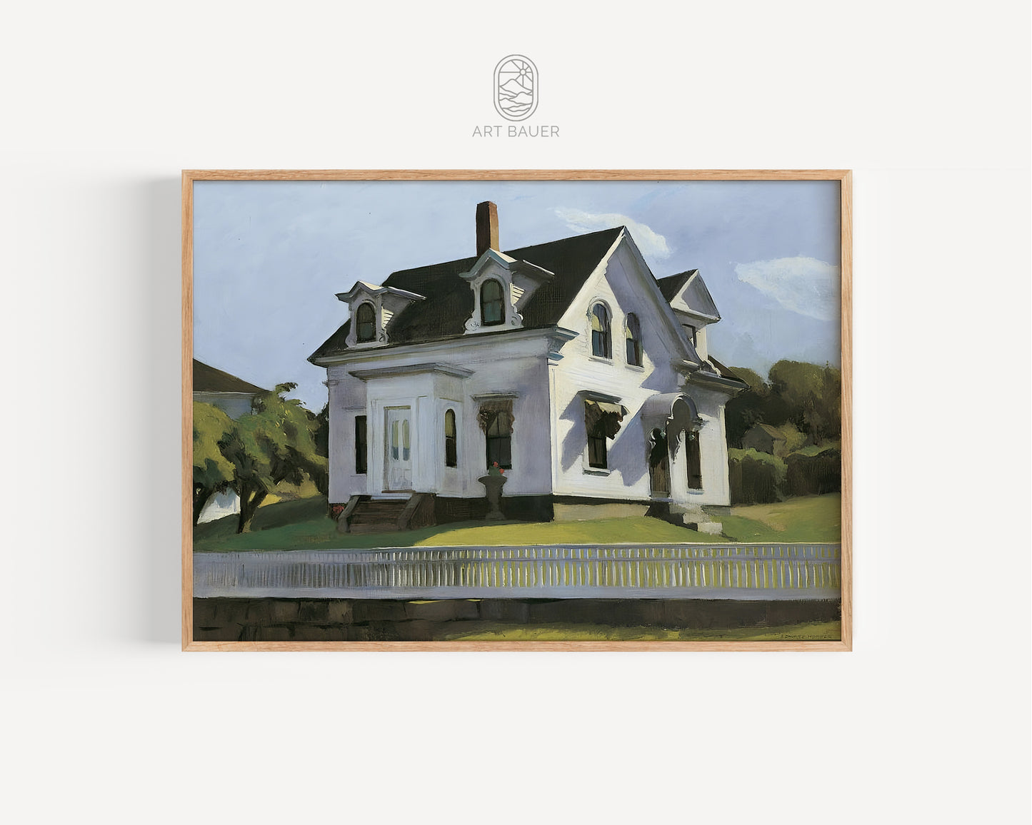 Hodgkins House | Framed Print | Edward Hopper, 1924