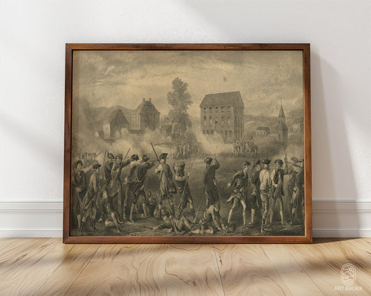 Battle of Lexington | Framed Print | John Daniels, 1903