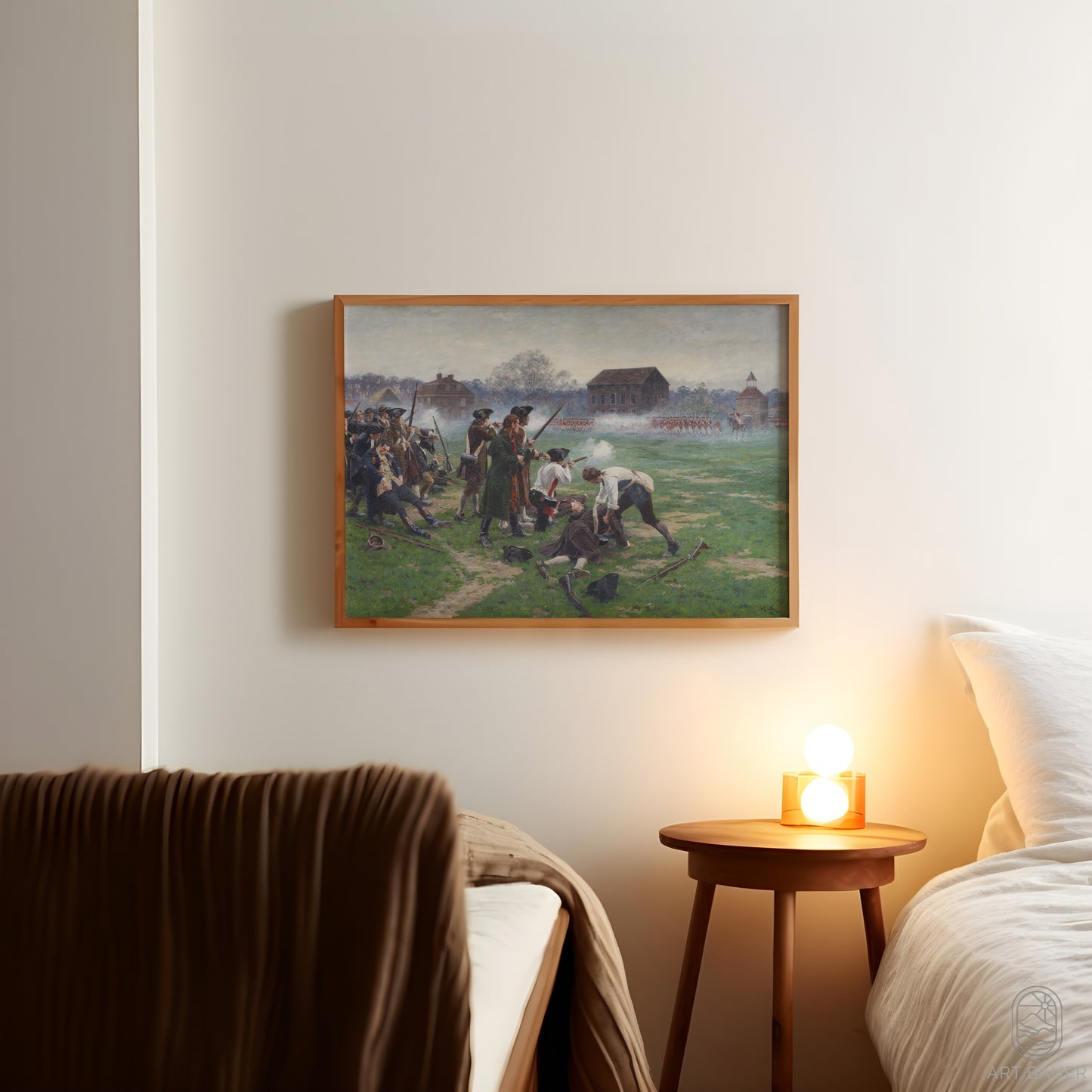 Battle of Lexington | Framed Print | William Wollen, 1910