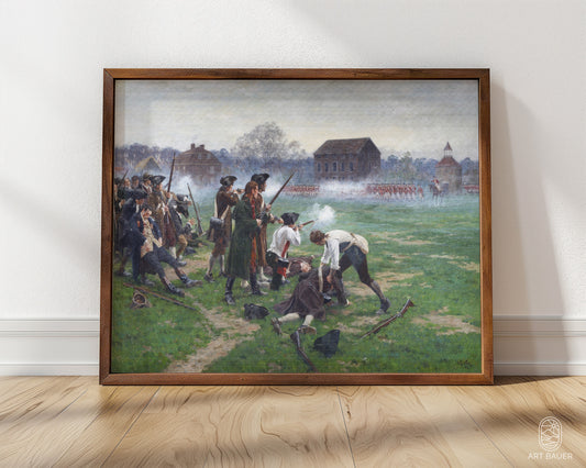 Battle of Lexington | Framed Print | William Wollen, 1910