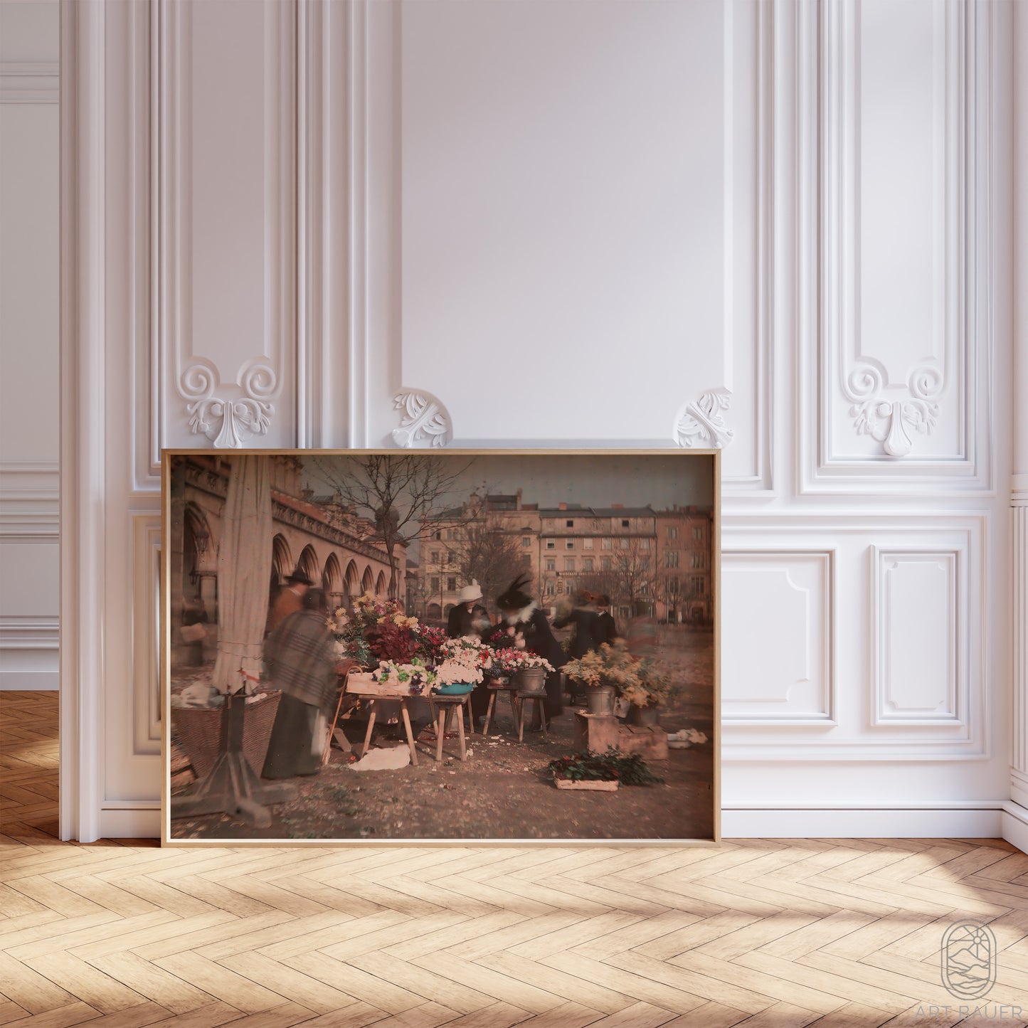 Market Square in Krakow, Poland | Vintage Photo Print, 1915