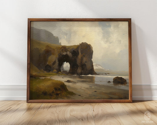 Icelandic Coastline | Framed Print | Ingall Nocturne, 2024