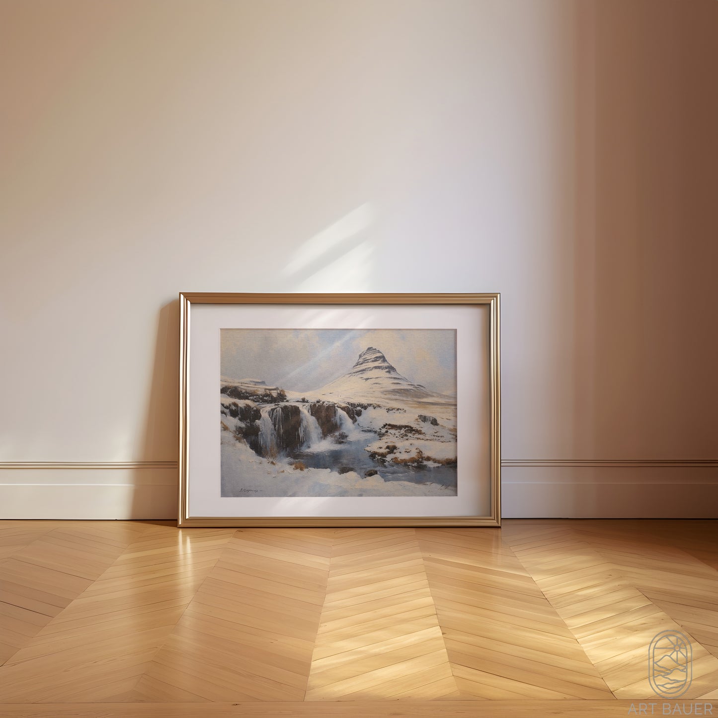 Icelandic Winter | Framed Print | Ingall Nocturne, 2024