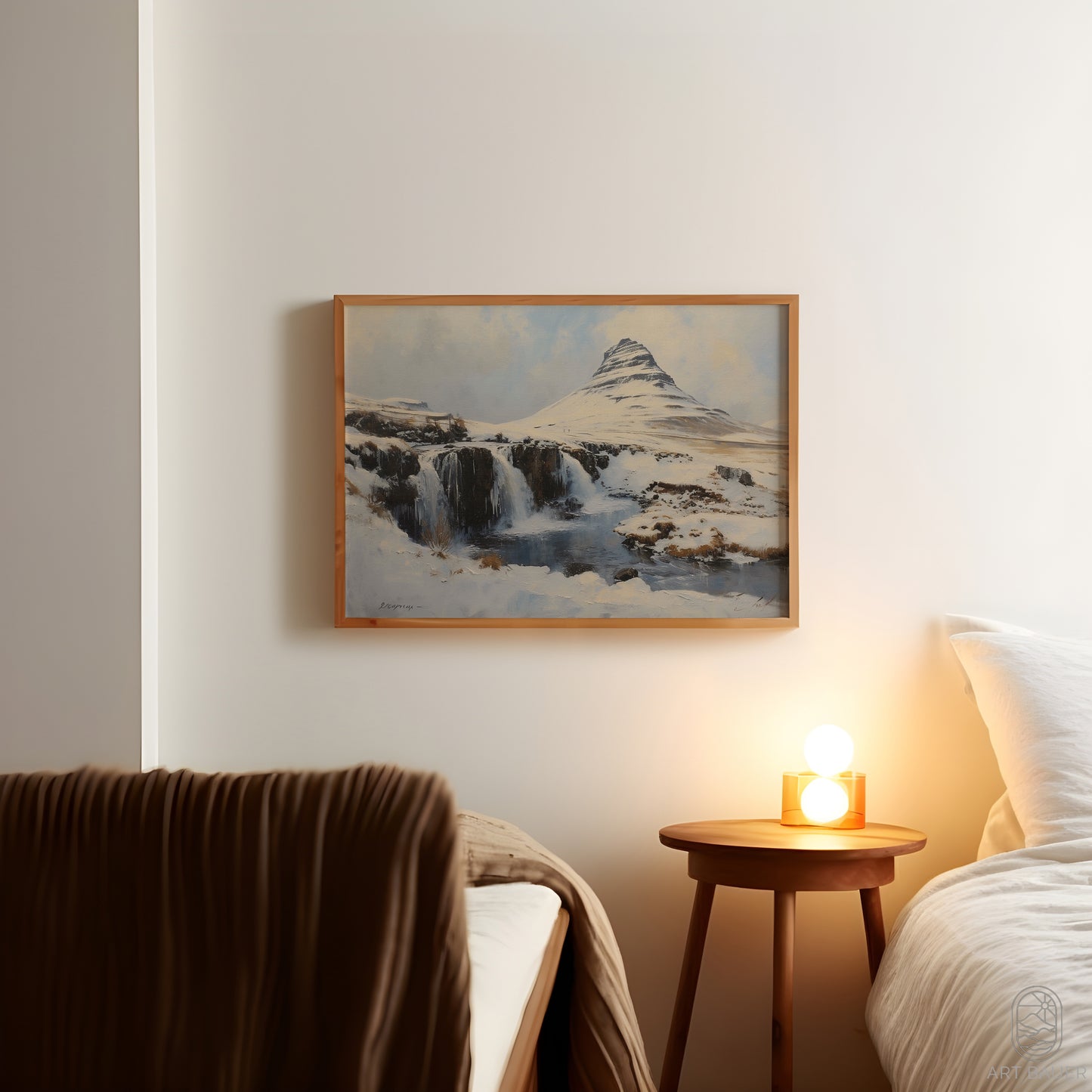 Icelandic Winter | Framed Print | Ingall Nocturne, 2024